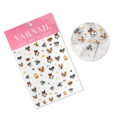 5D Nail Sticker - Dog 01